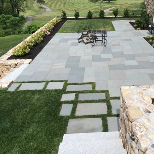 blue stone pation design build norwell, ma